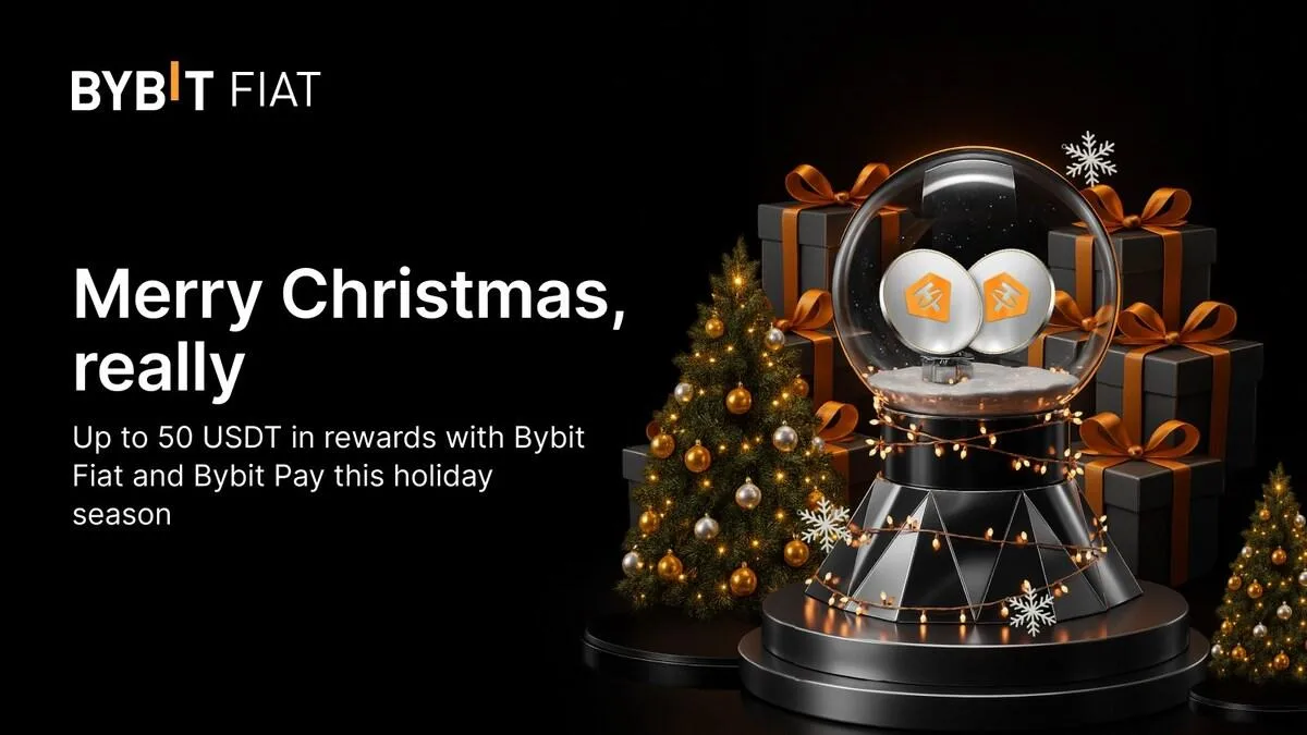Bybit Gives Away 25,000 USDT in Holiday Rewards for Fiat and Pay Users