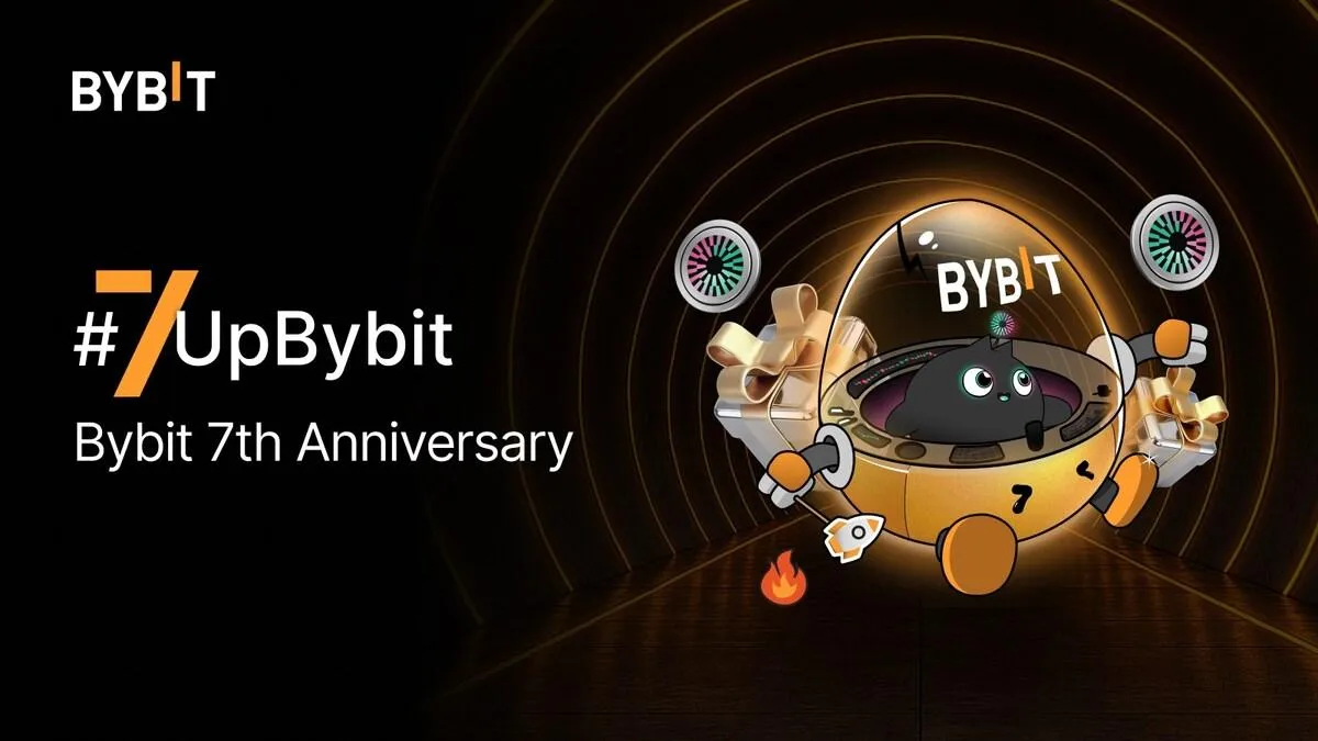 Level Up with #7Up: Bybit's 7th Anniversary Shares a $2.5 Million Thank-You with Nearly 80 Million Traders Worldwide