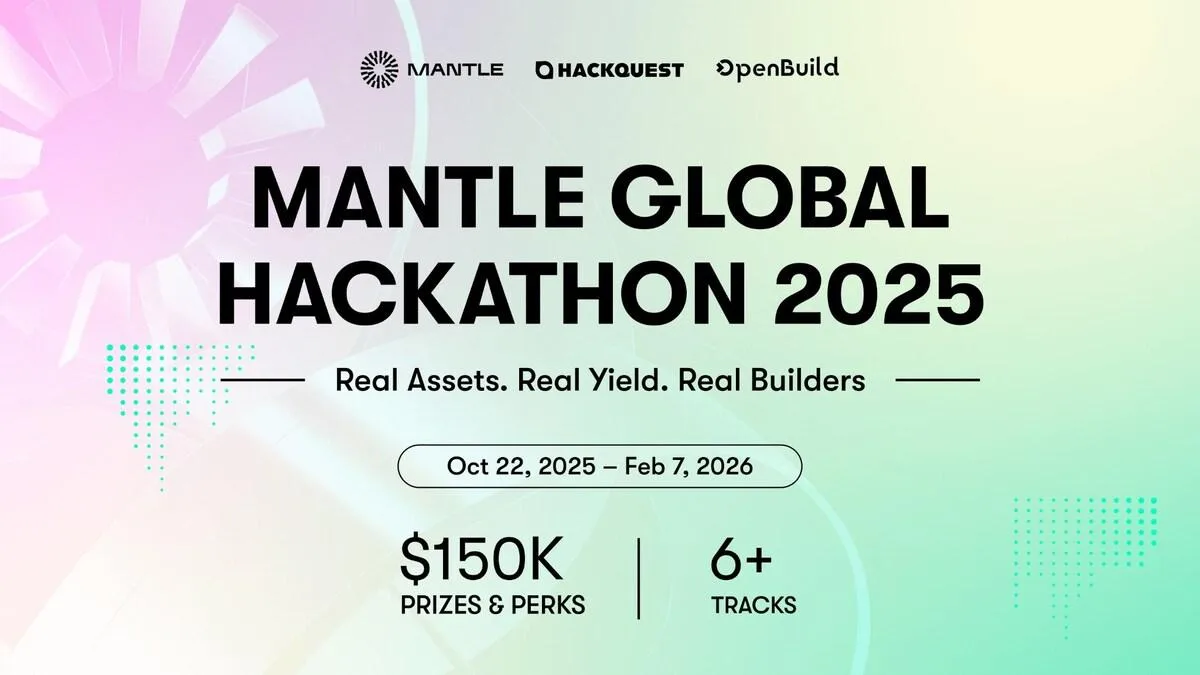 Mantle Ecosystem Accelerates Rapidly as Global Hackathon Surpasses 900+ Developer Registrations