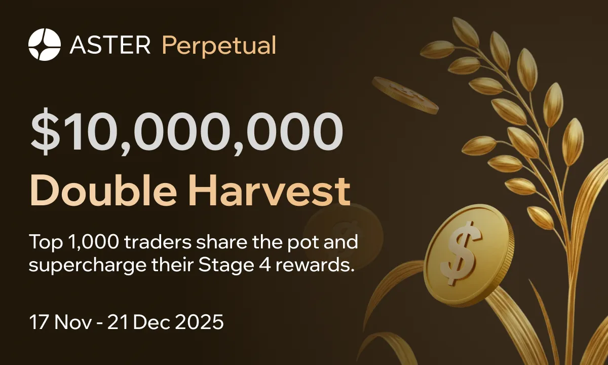 Aster Launches Stage 4 Airdrop and $10M Trading Competition to Accelerate Ecosystem Growth