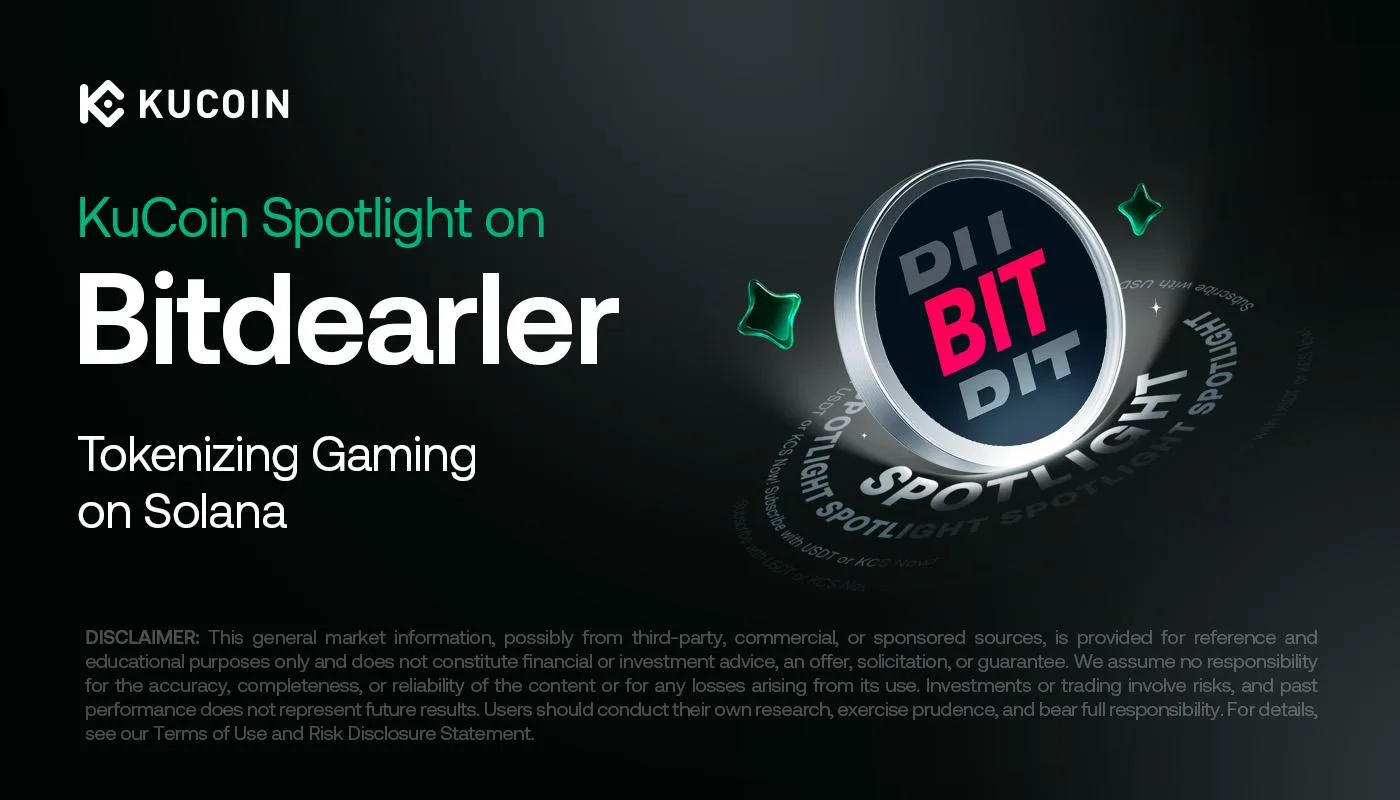 KuCoin Spotlight on Bitdealer: Tokenizing Gaming on Solana with Discounts and Guaranteed Allocations