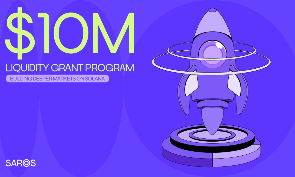 Saros Launches $10 Million Liquidity Grant Program to Fuel Solana Ecosystem Growth at Zero Cost