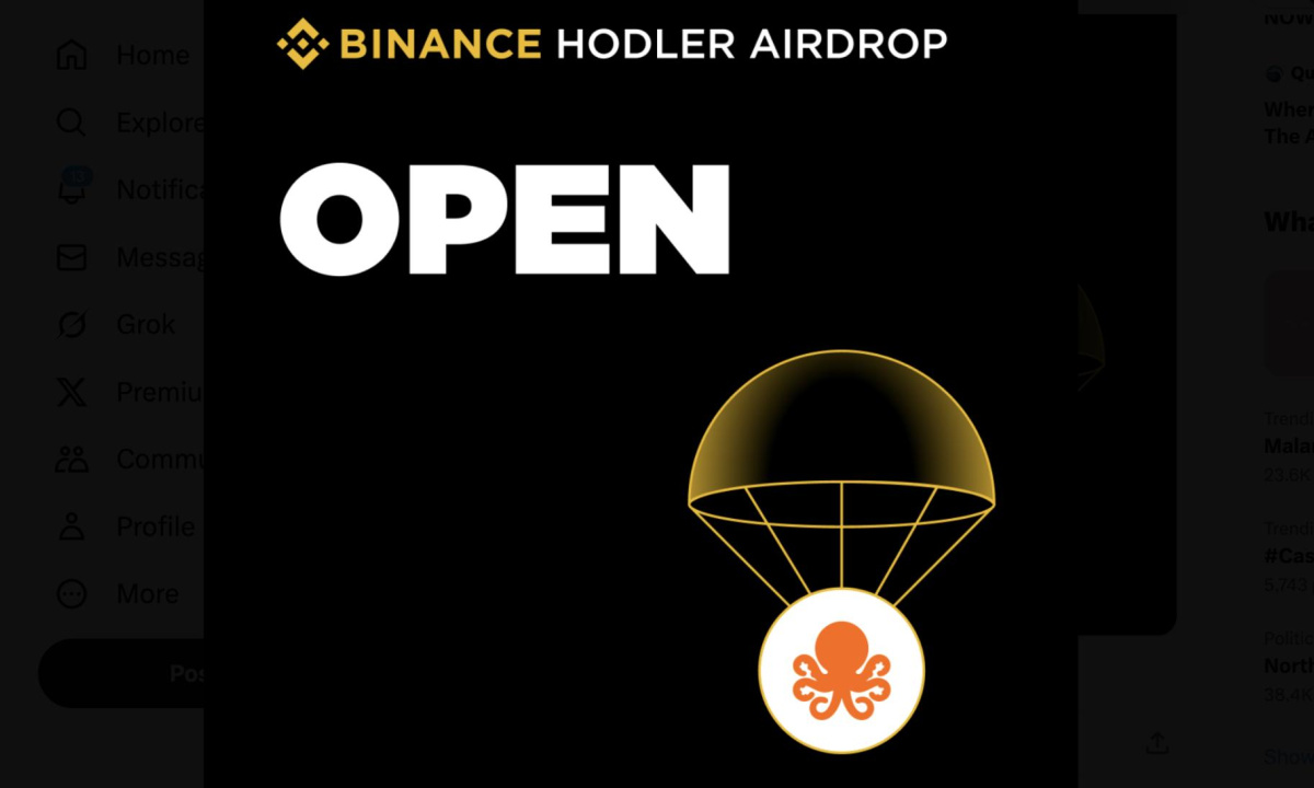 OpenLedger (OPEN) Debuts With 200% Surge After Binance Listing