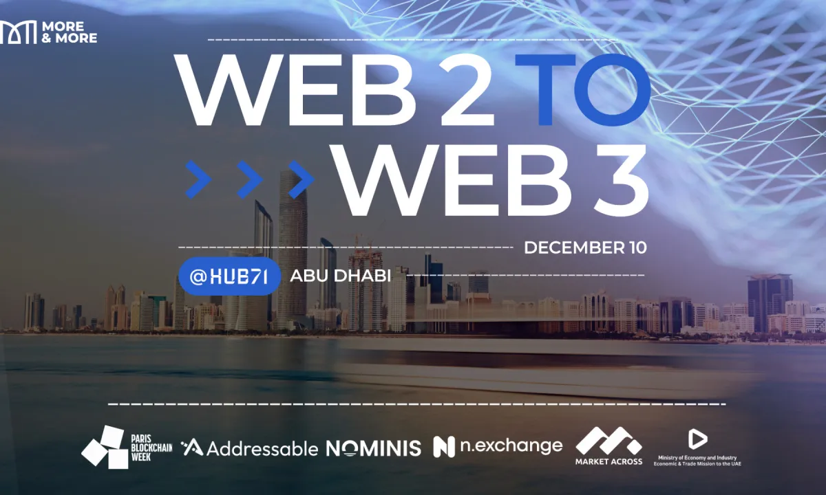 Web2 to Web3 Conference Launches in Abu Dhabi to Unite Global Finance and Digital Asset Leaders