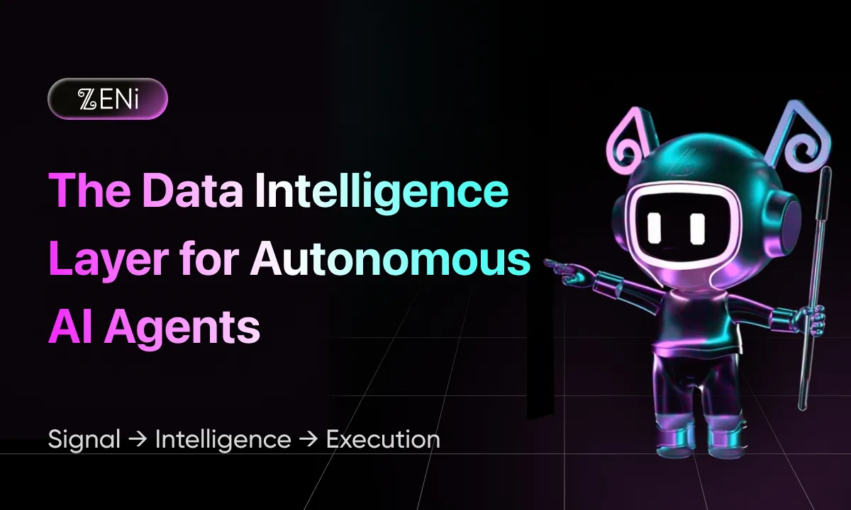 ZENi Raises $1.5 Million Seed Round to Power the Intelligence Data Layer for AI Agents