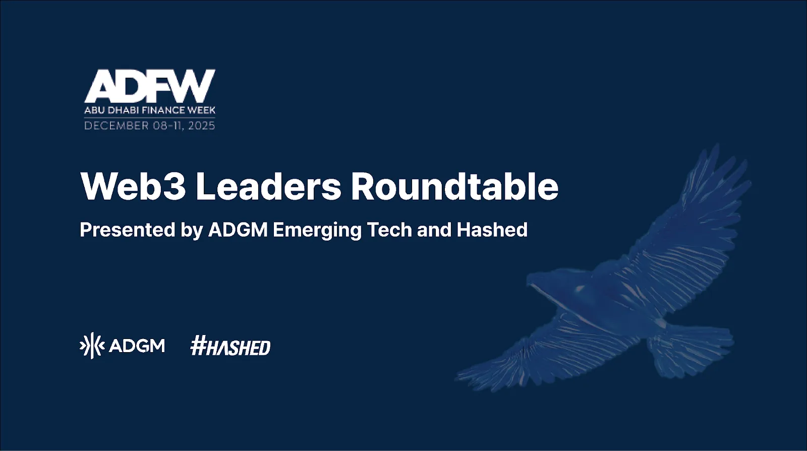 ADGM Emerging Tech and Hashed to Co-Host Web3 Leaders Roundtable at Abu Dhabi Finance Week