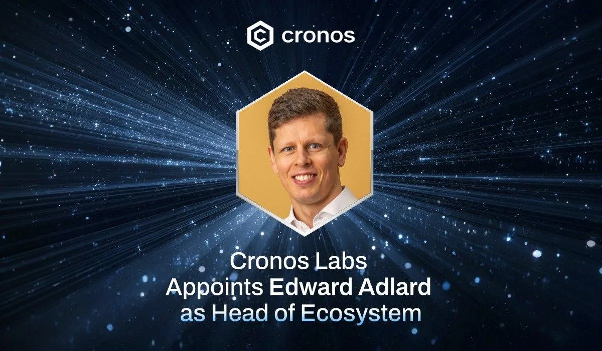 Cronos Labs Appoints Edward Adlard as Head of Ecosystem