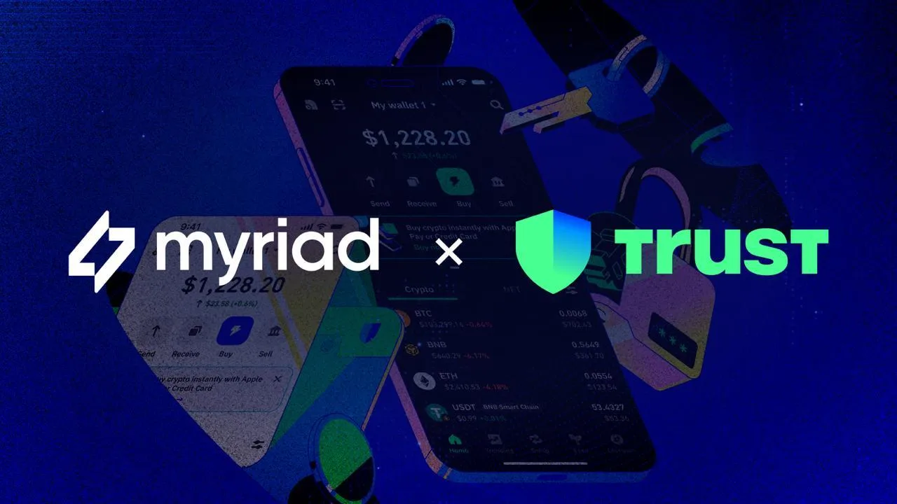 Myriad Partners with Trust Wallet, Debuting as the First-Ever Wallet-Native Prediction Market